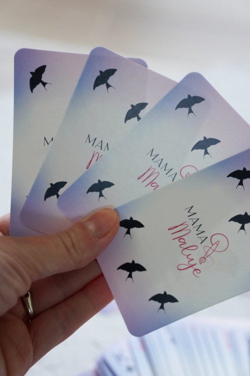 Karty do gry Ptaki wachlarz