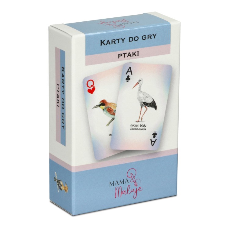 Karty do gry Ptaki